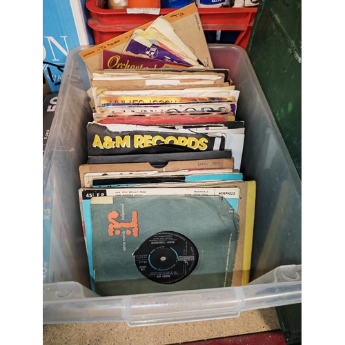 623 - Small Crate Of 45Rpm Records