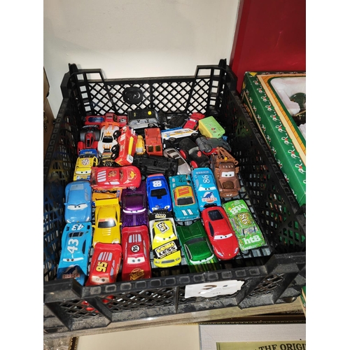 644 - Tray Of Toy Cars