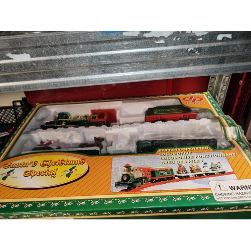 645 - Santa's Christmas Special Train Set In Box