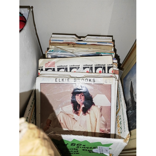 647 - Box Of 70/80'S Single Records