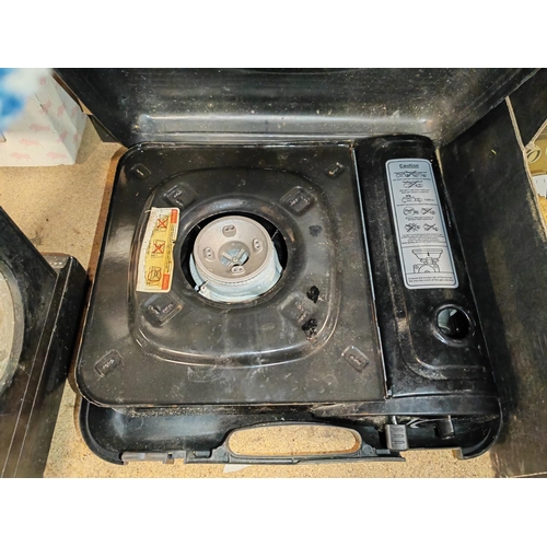 657 - Camping Gas Stove And Gas Burner