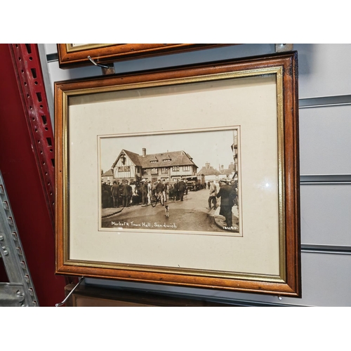 101 - 2 Small Framed Photo'S One Of Sandwich Other Maidstone