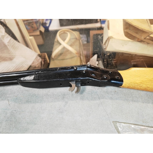 341 - Ideal Double Barrell Cork Shot Gun Working