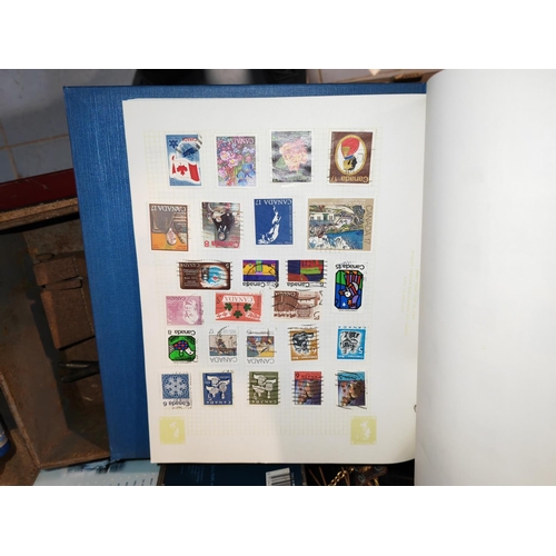 648 - Large Box Of Stamps And Albums