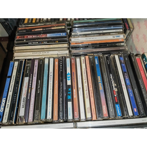 652 - Box Of Cd'S Including Coldplay, Madonna, Style Council And Mike Oldfield, Queen, Genesis, Prince