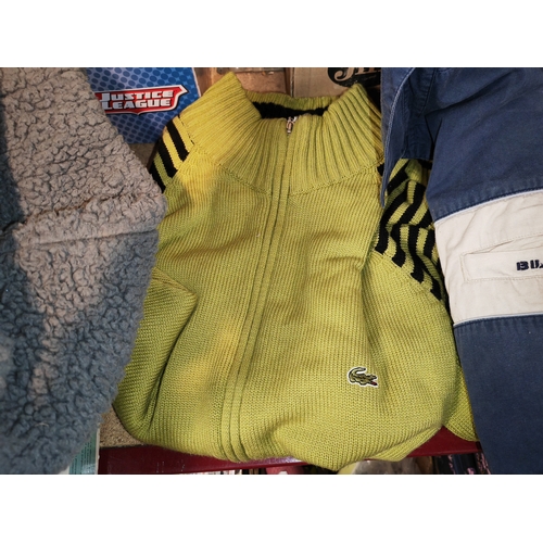 674 - Billabong Shirt, Playstation Fleece And La Coste Jumper