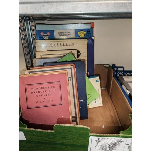 142 - Box Of Books On Learning English