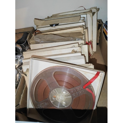 208 - Box Of Reel To Reel Tapes