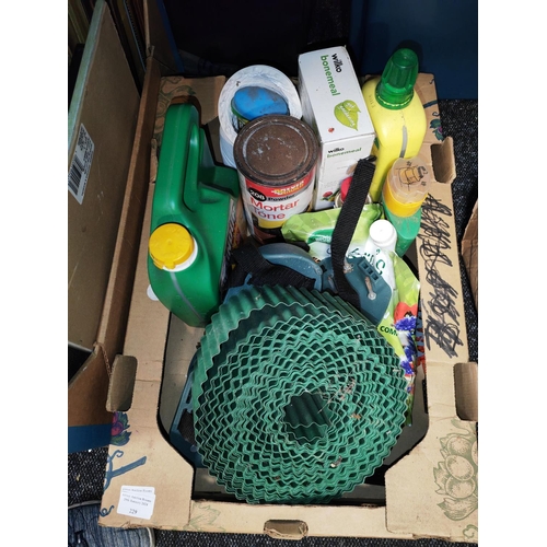 229 - Box Of Gardening Items