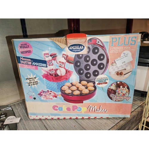 248 - American Cake Pop Maker In Box