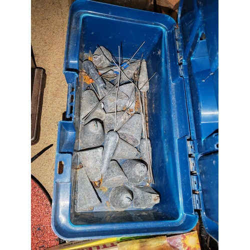 267 - Box Of Lead Boat Fishing Weights