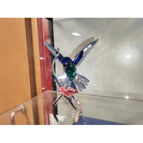 274 - Swarovski Humming Bird On Stand No 1188799 Approx. 6