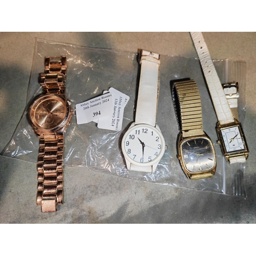 394 - 4 Ladies Various Watches