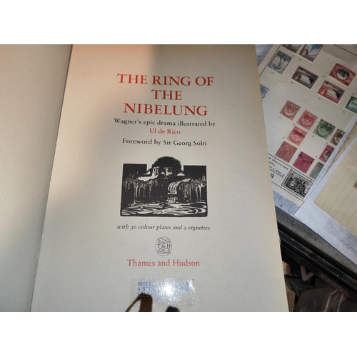 586 - Hardback Book Of The Ring Of The Nibelung-Ul Pe Rice 1980