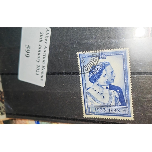 599 - Fine Used Gb 1 Pound 1948 Stamp