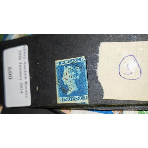 600 - 1841 2D Blue Stamp Gb