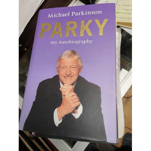 608 - Michael Parkinson Autobiography Called Parky Signed By Him With Genuine Certificate