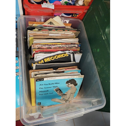 658 - Small Crate Of 45Rpm Records