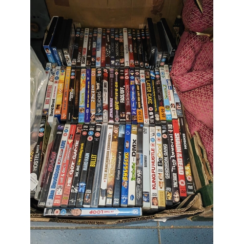 662 - Large Box Of Dvds