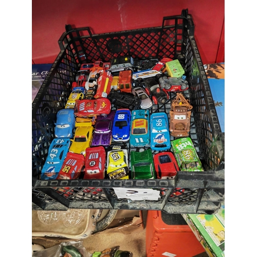 681 - Tray Of Toy Cars