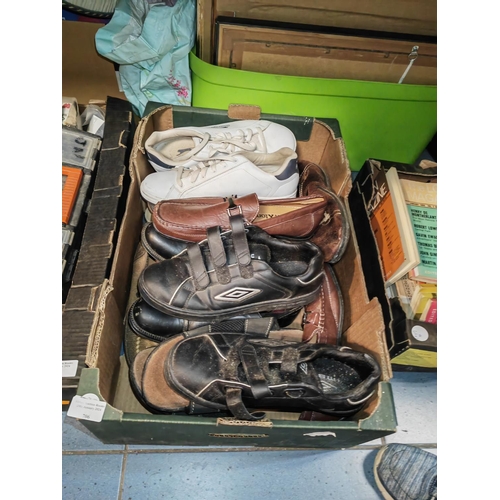 706 - Box Of Used Shoes