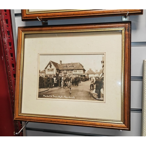 101 - 2 Small Framed Photo'S One Of Sandwich Other Maidstone