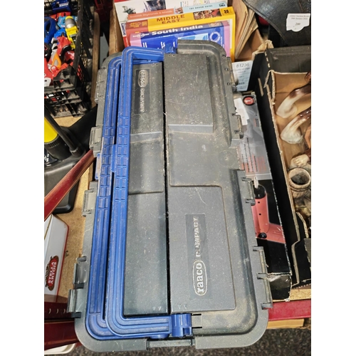 198 - Plastic Box Of Tools