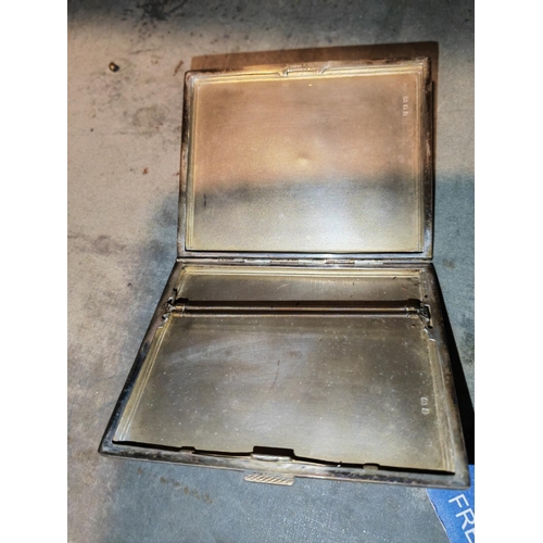 384 - Silver Cigarette Case