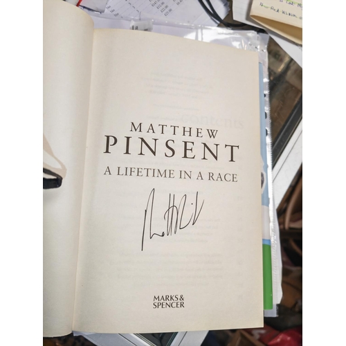 610 - Matthew Pinsent Autobiography A Lifetime In A Race Signed By Him With Genuine Certificate