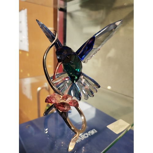 274 - Swarovski Humming Bird On Stand No 1188799 Approx. 6