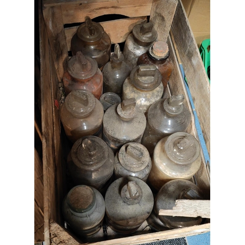 234 - 16 Vintage Apothecary Bottles