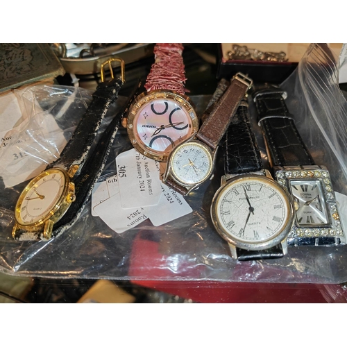 305 - 5 Quartz Watches All Working