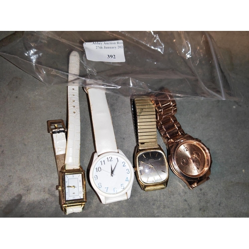 392 - 4 Ladies Various Watches