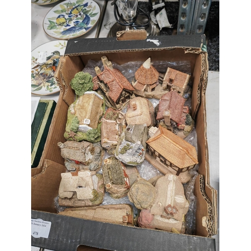 478 - Box Of Lilliput Lane Houses