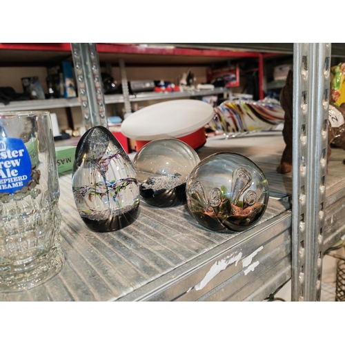 493 - 3 Various Caithness Paperweights