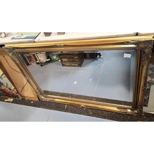 540 - Large Guilt Framed Bevel Edged Mirror