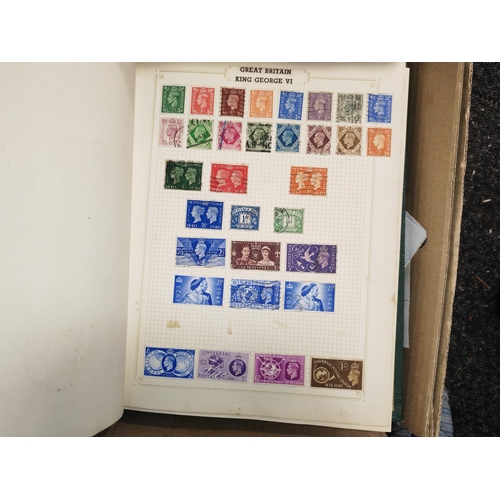 174 - Large Box Of Stamps, Albums Etc