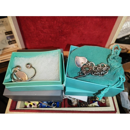 304 - Box Of Costume Jewellery