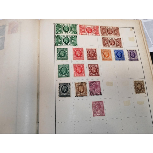 407 - Antique Strand Stamp Album With Contents