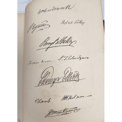 412 - 1877 Book Of Gems With Signatures