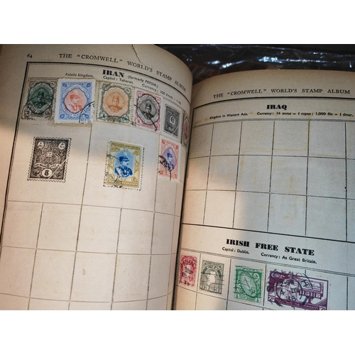 557 - Book Of Loose World Stamps Plus Album With Some Stamps