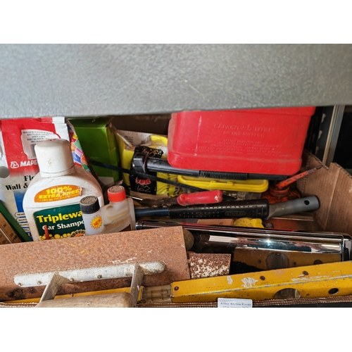 61 - Box Of Assorted Tools