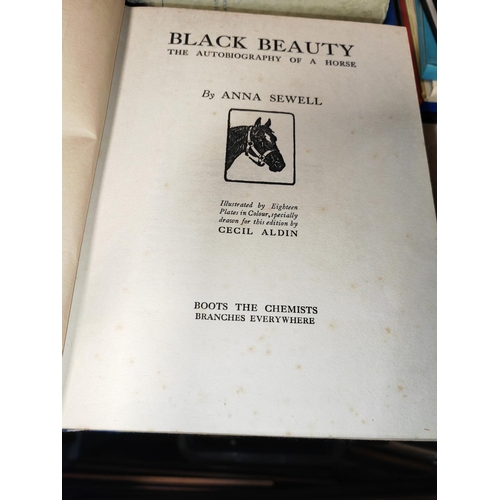 2 - Autobiography Of Black Beauty The Autobiography Of A Horse By Anna Sewell Illustrated By Cecil Aldin... 
