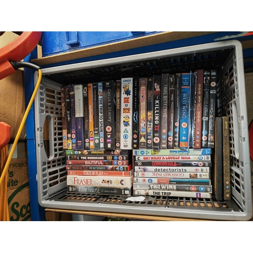 23 - Crate Of Dvd'S