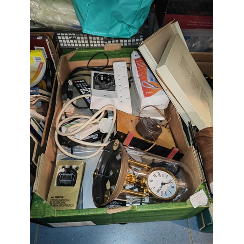 254 - Box Of Electrical Items And Others