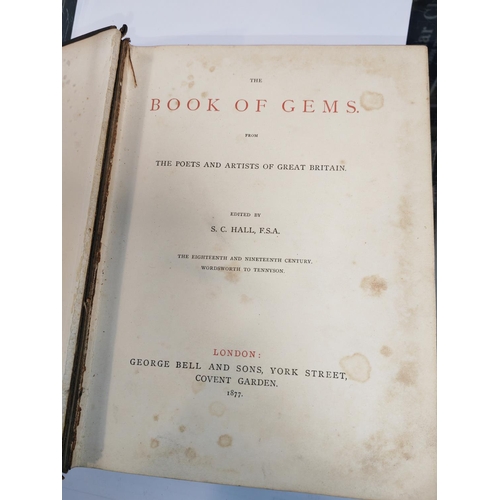 374 - 1877 Book Of Gems With Signatures