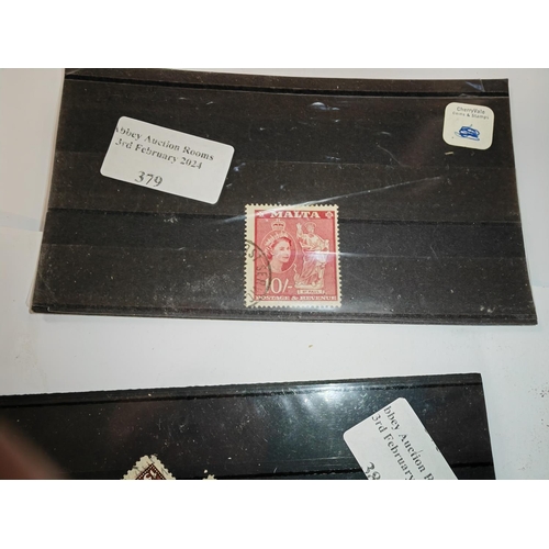 379 - Malta Qe2 Stamp