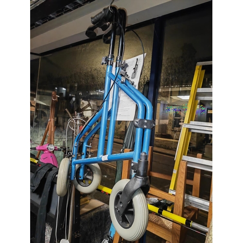 49 - Disability Walking Frame With Basket