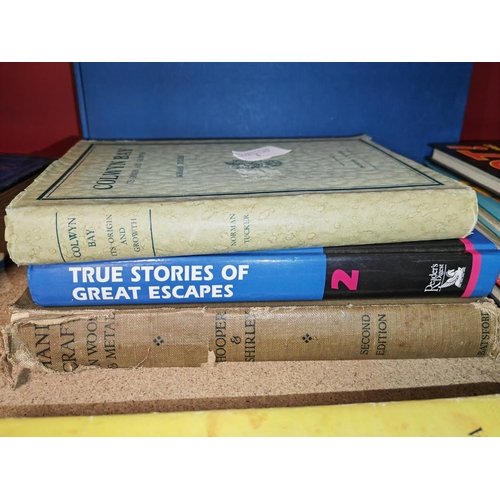 5 - 3 Assorted Books Including Colwyn Bay, True Stories Great Escapes Etc
