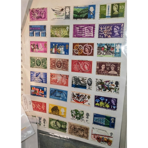 562 - Page Of Gb Stamps